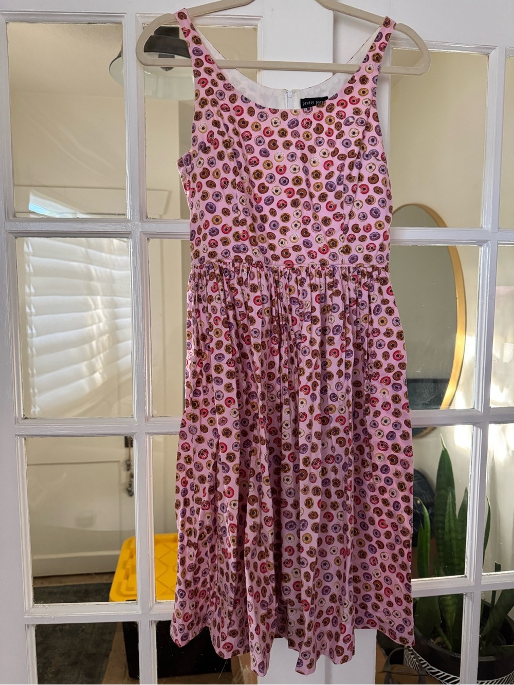 Doughnut print sundress
